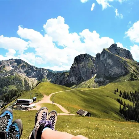 Daire Aggenstein - Helles Mit Suedbalkon Und Traumhaftem Bergpanorama In Mitte Pfronten