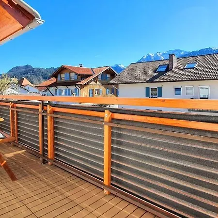 Apartment Aggenstein - Helles Mit Suedbalkon Und Traumhaftem Bergpanorama In Mitte *