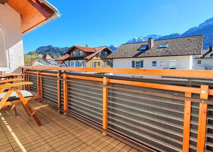 Apartament Aggenstein - Helles Mit Suedbalkon Und Traumhaftem Bergpanorama In Mitte *